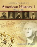 American History 1 (Before 1865) - Student CD-ROM Only - Matthew Downey