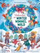 Cover-Bild zum Titel 'Weihnachten im Winterwimmelwald' von 'Anna Galitskaya'