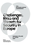 Cover-Bild zum Titel 'Challenges, risks and threats for security in Europe' von ''