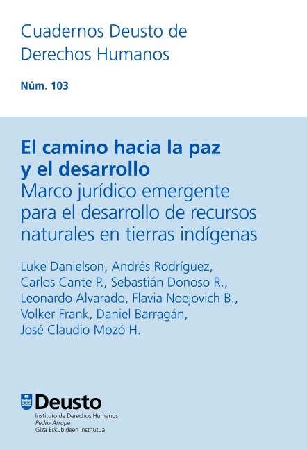 El camino hacia la paz y el desarrollo - Luke Danielson, Andrés Rodríguez, Carlos Cante P., Sebastián Donoso R., Leonardo Alvarado
