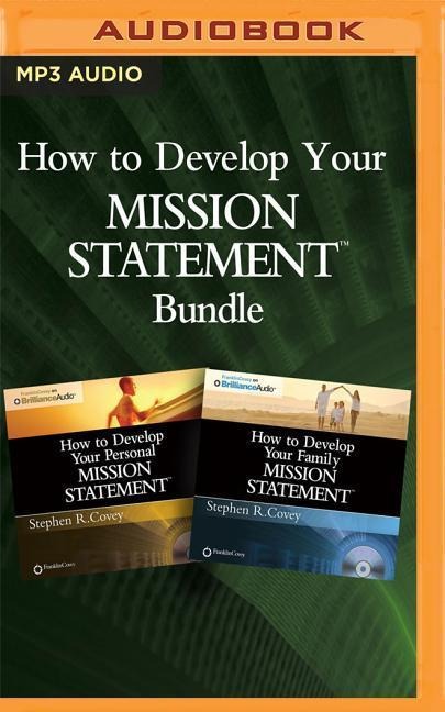How to Develop Your Mission Statements Bundle - Stephen R Covey