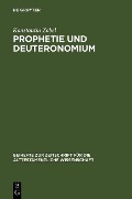 Cover-Bild zum Titel 'Prophetie und Deuteronomium' von 'Konstantin Zobel'