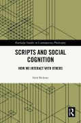 Cover-Bild zum Titel 'Scripts and Social Cognition' von 'Gen Eickers'