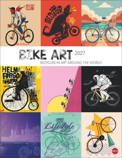 Bike Art Posterkalender 2027 - 