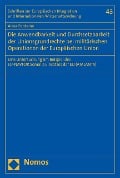 Cover-Bild zum Titel 'Die Anwendbarkeit und Durchsetzbarkeit der Unionsgrundrechte bei militärischen Operationen der Europäischen Union' von 'Anna Fontaine'