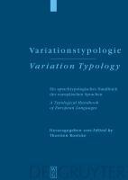 Variationstypologie / Variation Typology - 
