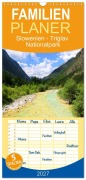 Cover-Bild zum Titel 'Familienplaner 2027 - Slowenien - Triglav Nationalpark mit 5 Spalten (Wandkalender, 21 x 45 cm) CALVENDO' von 'Susan K.'