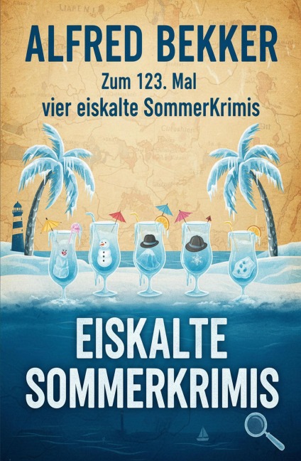 Zum 123. Mal vier eiskalte Sommerkrimis - Alfred Bekker