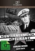 Cover-Bild zum Titel 'Unternehmen Pelikan' von 'Luther Davis, William Wister Haines, Allen Rivkin, Elmer Bernstein'