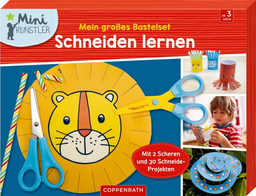 Mein großes Bastelset: Schneiden lernen - 
