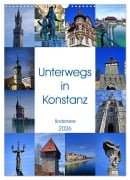 Cover-Bild zum Titel 'Unterwegs in Konstanz (Wandkalender 2026 DIN A3 hoch), CALVENDO Monatskalender' von 'Kattobello Kattobello'