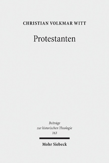 Protestanten - Christian Volkmar Witt