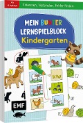 Mein bunter Lernspielblock - Kindergarten: Erkennen, Verbinden, Fehler finden - 