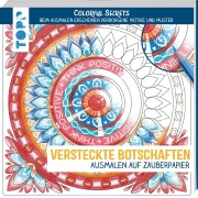 Cover-Bild zum Titel 'Colorful Secrets - Versteckte Botschaften (Ausmalen auf Zauberpapier)' von 'Natascha Pitz'