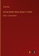 Cover-Bild zum Titel 'De Drie Steden; Rome, Roman I To Bind' von 'Émile Zola'