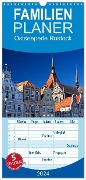 Familienplaner 2024 - Ostseeperle Rostock mit 5 Spalten (Wandkalender, 21 x 45 cm) CALVENDO - U. Boettcher