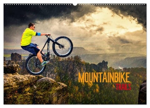 Mountainbike Trails (Wandkalender 2025 DIN A2 quer), CALVENDO Monatskalender - Dirk Meutzner