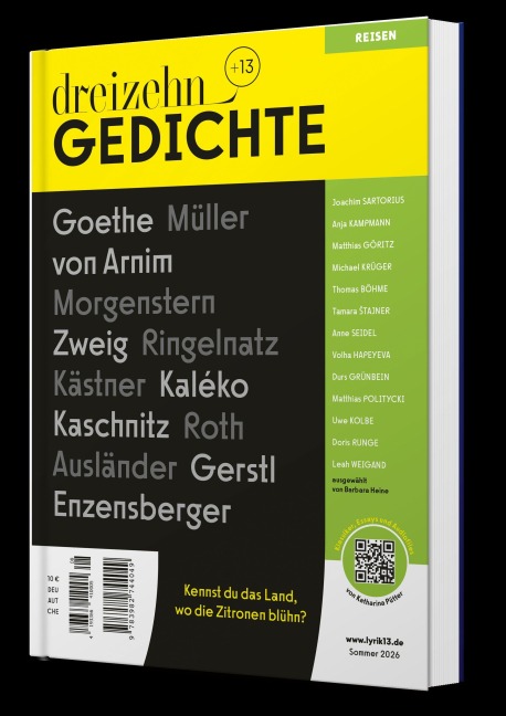 dreizehn +13 Gedichte - Oliver Wurm, Barbara Heine, Katharina Pütter