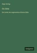 Cover-Bild zum Titel 'Die Edda' von 'Hugo Gering'
