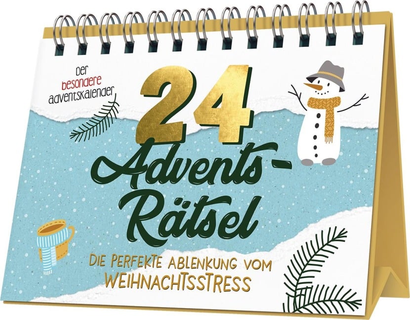 24 Adventsrätsel I Die perfekte Ablenkung vom Weihnachtsstress - 