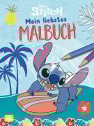 Cover-Bild zum Titel 'Disney Kreative Beschäftigung: Stitch: Mein liebstes Malbuch' von ''