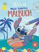 Cover-Bild zum Titel 'Disney Kreative Beschäftigung: Stitch: Mein liebstes Malbuch' von ''