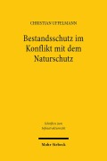 Cover-Bild zum Titel 'Bestandsschutz im Konflikt mit dem Naturschutz' von 'Christian Uffelmann'