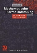 Cover-Bild zum Titel 'Mathematische Formelsammlung für Ingenieure und Naturwissenschaftler' von 'Lothar Papula'