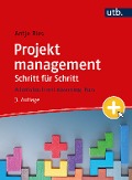 Cover-Bild zum Titel 'Projektmanagement Schritt für Schritt' von 'Antje Ries'