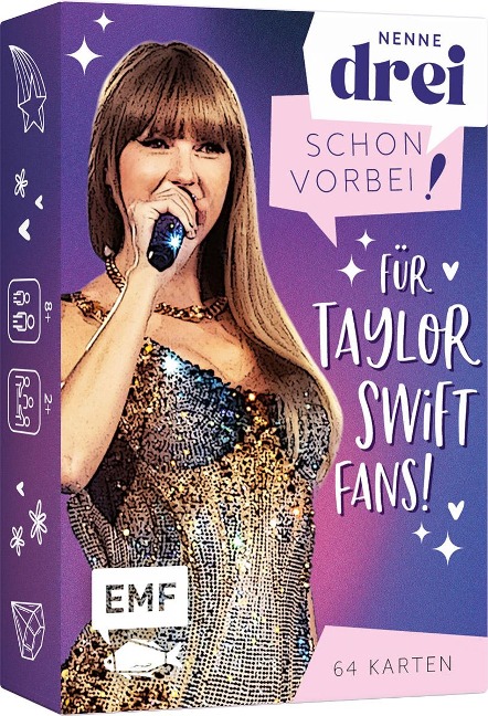 Kartenspiel: Nenne drei - schon vorbei! ... für Taylor Swift-Fans! - 