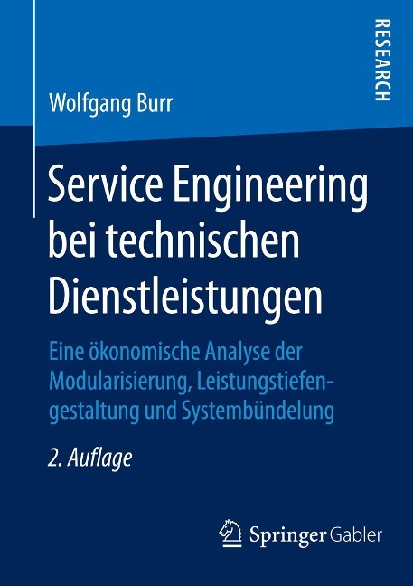 Service Engineering bei technischen Dienstleistungen - Wolfgang Burr