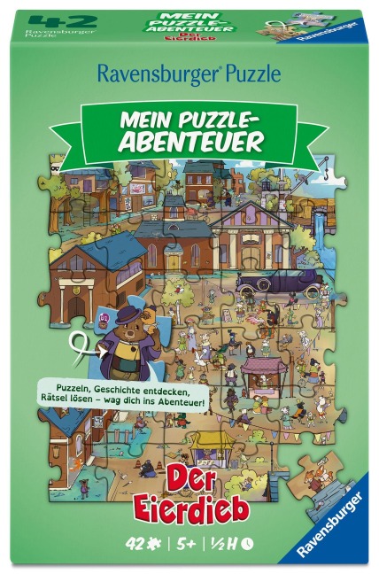 Kinderpuzzle 42 Teile - Mein Puzzle-Abenteuer: Der Eierdieb - 