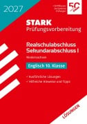 Cover-Bild zum Titel 'STARK Lösungen zu Englisch - Realschulabschluss 2027 Niedersachsen - Prüfungsvorbereitung' von ''