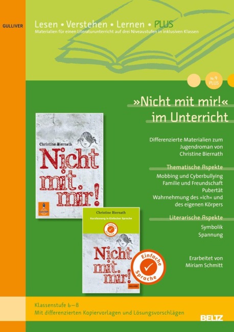 'Nicht mit mir!' im Unterricht - Miriam Schmitt