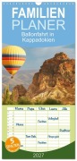 Cover-Bild zum Titel 'Familienplaner 2027 - Ballonfahrt in Kappadokien mit 5 Spalten (Wandkalender, 21 x 45 cm) CALVENDO' von 'Christiane Kulisch'