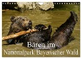 Bären im Nationalpark Bayerischer Wald (Wandkalender 2024 DIN A4 quer), CALVENDO Monatskalender - Erika Müller
