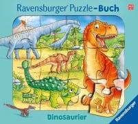 Cover-Bild zum Titel 'Ravensburger® Puzzle-Buch: Dinosaurier' von 'Steffi Korda'