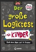 Cover-Bild zum Titel 'Der große Logiktest für Kinder - Stell dein Hirn auf die Probe!' von 'Gareth Moore'