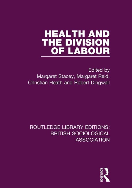 Health and the Division of Labour - 