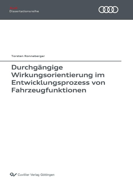 Durchgängige Wirkungsorientierung im Entwicklungsprozess von Fahrzeugfunktionen - 