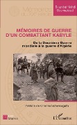Cover-Bild zum Titel 'Mémoires de guerre d'un combattant kabyle' von 'Boumezoued'