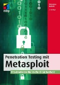 Cover-Bild zum Titel 'Penetration Testing mit Metasploit' von 'Sebastian Brabetz'