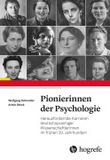 Cover-Bild zum Titel 'Pionierinnen der Psychologie' von 'Wolfgang Schneider, Armin Stock'