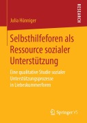 Cover-Bild zum Titel 'Selbsthilfeforen als Ressource sozialer Unterstützung' von 'Julia Hünniger'