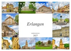 Cover-Bild zum Titel 'Erlangen Impressionen (Tischkalender 2027 DIN A5 quer), CALVENDO Monatskalender' von 'Dirk Meutzner'