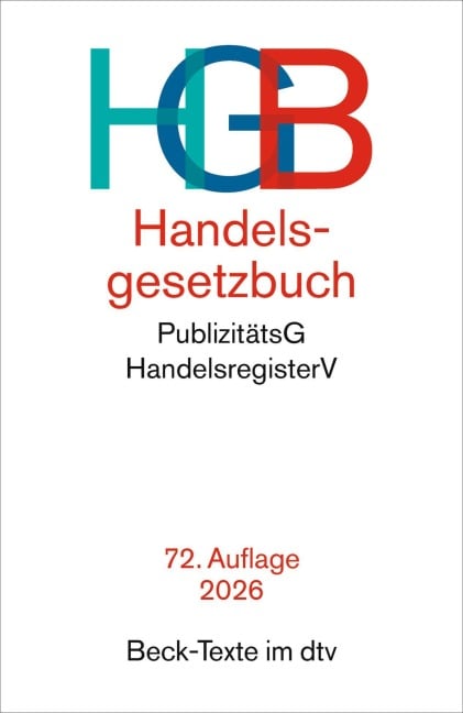 Handelsgesetzbuch. HGB - 