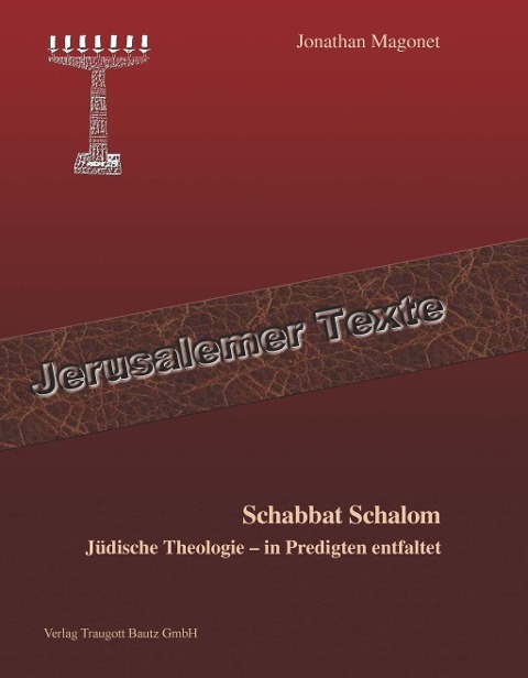 Schabbat Schalom - Jonathan Magonet