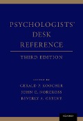 Cover-Bild zum Titel 'Psychologists' Desk Reference' von ''