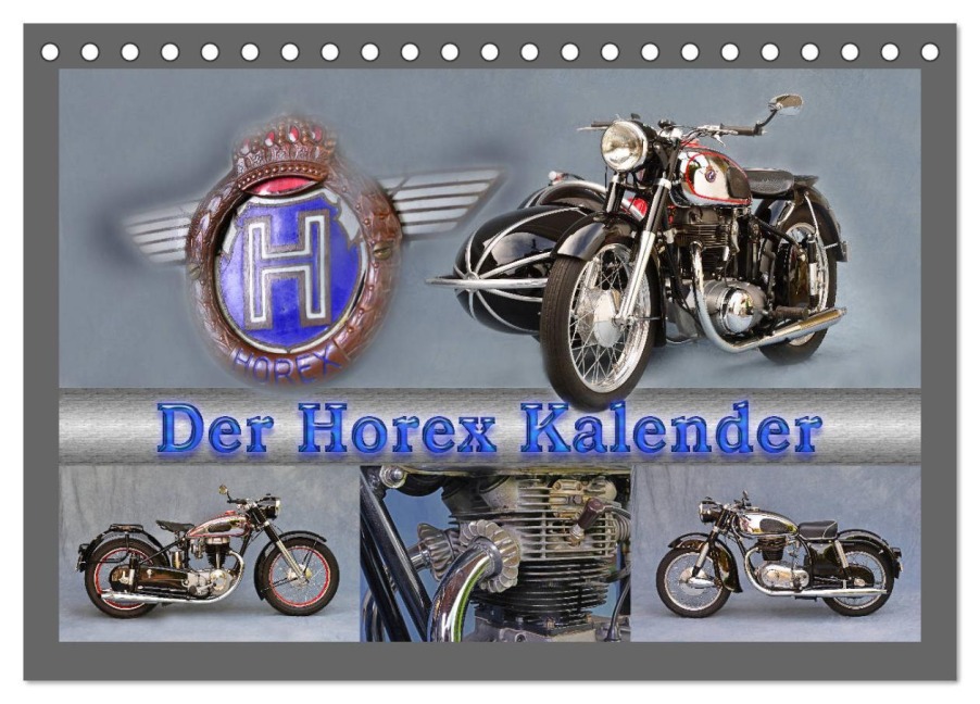 Der Horex Kalender (Tischkalender 2025 DIN A5 quer), CALVENDO Monatskalender - Ingo Laue