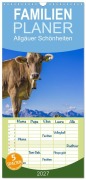 Cover-Bild zum Titel 'Familienplaner 2027 - Allgäuer Schönheiten Allgäu - Land der Kühe mit 5 Spalten (Wandkalender, 21 x 45 cm) CALVENDO' von 'Walter G. Allgöwer'